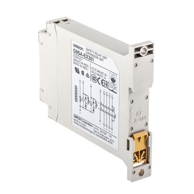 Omron G9SA Series Output Module, 0 Inputs, 2 Outputs, 24 V dc, 3NO/1NC