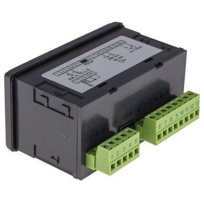 Lumel N24 LED Digital Panel Multi-Function Meter for 0 → 20 mA, 92mm x 45mm