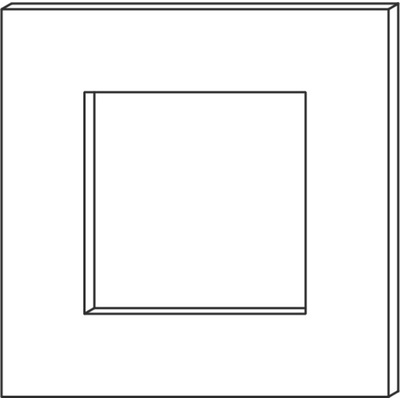 Red Lion Panel Mount Kit For Use With 1/16 DIN Units
