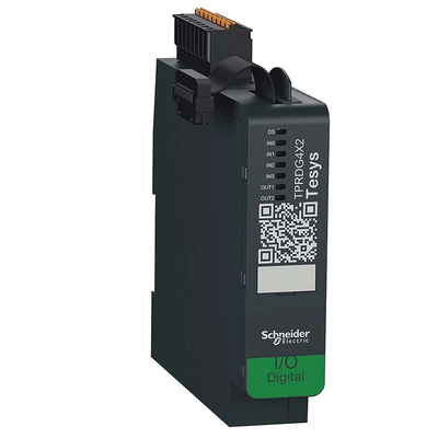 Schneider Electric TPRDG Series Input/Output Module, 4 Inputs, 2 Outputs, 24 V dc