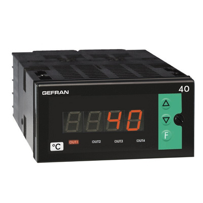 Gefran LED Digital Panel Multi-Function Meter for Temperature, 44.5mm x 92mm