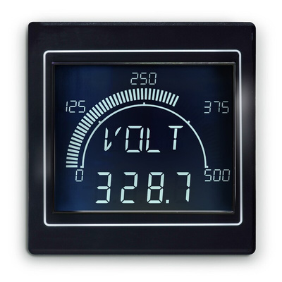 Trumeter LCD Process Meter, 68mm x 68mm