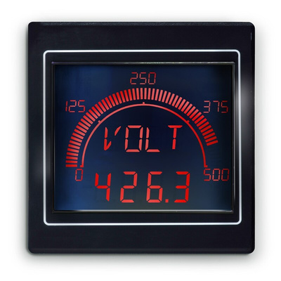 Trumeter LCD Process Meter, 68mm x 68mm