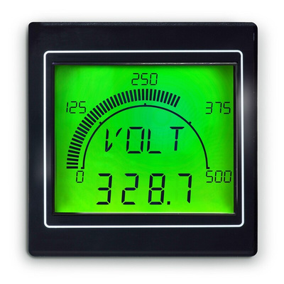 Trumeter LCD Process Meter, 68mm x 68mm