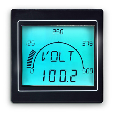 Trumeter LCD Process Meter, 68mm x 68mm