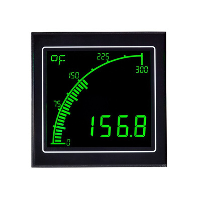 Trumeter LCD Temperature Indicator for Temperature, 68mm x 68mm