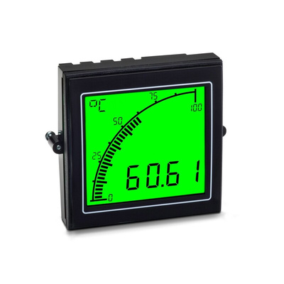 Trumeter LCD Temperature Indicator for Temperature, 68mm x 68mm