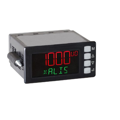 JM CONCEPT XALIS 1000 LCD Display, Two Color Digital Digital Panel Multi-Function Meter for Strain Gauge, 45mm x 92mm