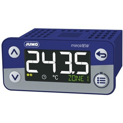 Jumo miroVIEW LCD Digital Panel Multi-Function Meter for Analog, 0 → 20 mA, 4 → 20 mA, 28.5mm x 69mm