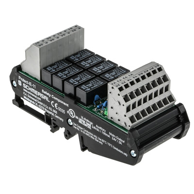 Schmersal PROTECT-IE Output Module, , 0 Inputs, 6 Outputs, 24 V dc