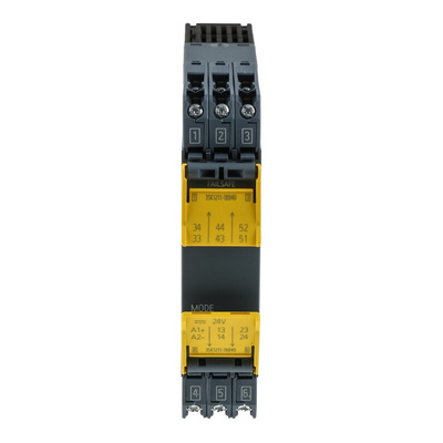 Siemens 3SK1 Series Output Module, 0 Inputs, 6 Outputs, 24 V dc, 4NO/1NC