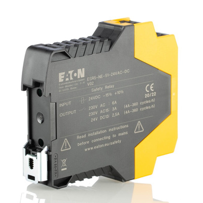Eaton Output Module, 24 V ac/dc, 5NO/NC