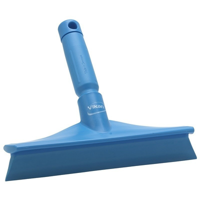 Vikan Blue Squeegee, 104mm x 245mm x 50mm, for Food Preparation Surfaces