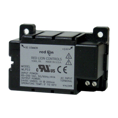 Red Lion Power Supply For Use With CUB4, CUB5, DT8 Panel Meters