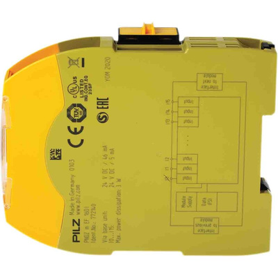 Pilz PNOZ m EF Series Input Module, 16 Inputs, 24 V dc