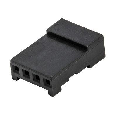Stelvio Kontek, 48532480 Male Connector Housing, 2.54mm Pitch, 4 Way, 1 Row