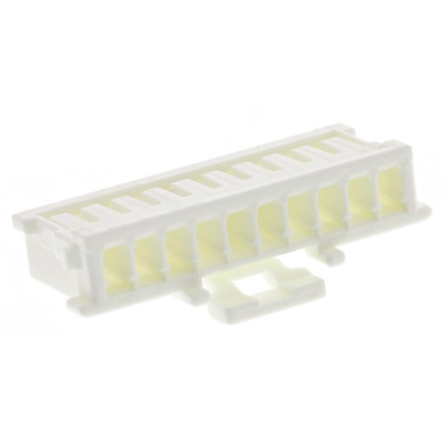 Molex, MicroClasp Female Connector Housing, 2mm Pitch, 10 Way, 1 Row
