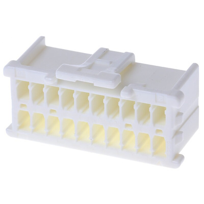 Molex, MicroClasp Female Connector Housing, 2mm Pitch, 20 Way, 2 Row