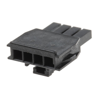 Molex, Nano-Fit Female Connector Housing, 2.5mm Pitch, 4 Way, 1 Row