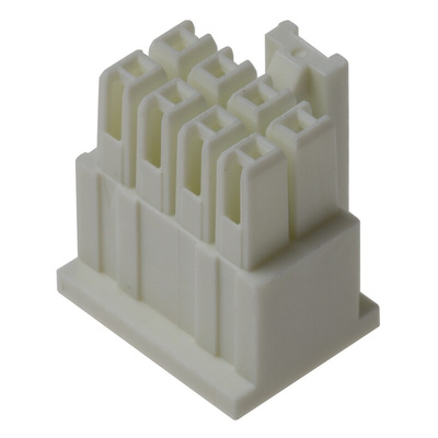 Samtec, IPD1 Male Crimp Connector Housing, 2.54mm Pitch, 8 Way, 2 Row