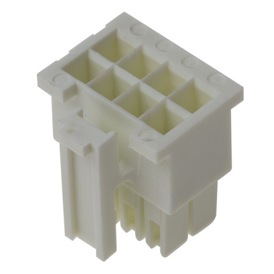 Samtec, IPD1 Male Crimp Connector Housing, 2.54mm Pitch, 8 Way, 2 Row