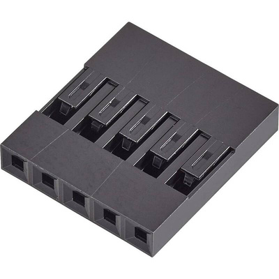 Amphenol Communications Solutions, 67954 Female Crimp Connector Housing, 2.54mm Pitch, 2 Way, 1 Row Vertical