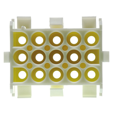 TE Connectivity, Universal MATE-N-LOK Female Connector Housing, 6.35mm Pitch, 15 Way, 3 Row