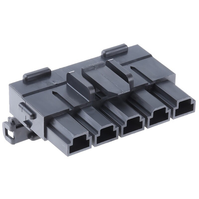 Molex, Mini-Fit Sr Female Connector Housing, 10mm Pitch, 5 Way, 1 Row