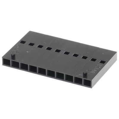 Molex, C-Grid III Female Connector Housing, 2.54mm Pitch, 10 Way, 1 Row