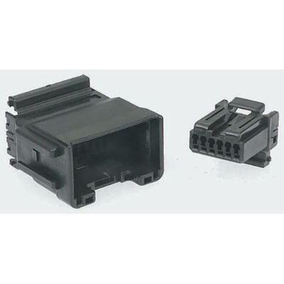 TE Connectivity, MULTILOCK 040 Male Connector Housing, 2.5mm Pitch, 2 Way, 1 Row