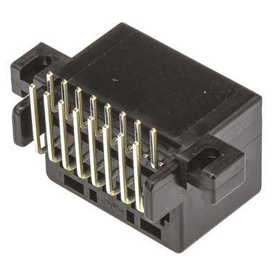 TE Connectivity, MULTILOCK 040 Female Connector Housing, 2.5mm Pitch, 16 Way, 2 Row Right Angle