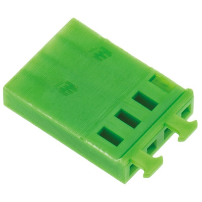 TE Connectivity, AMPMODU MOD IV Female Connector Housing, 2.54mm Pitch, 4 Way, 1 Row