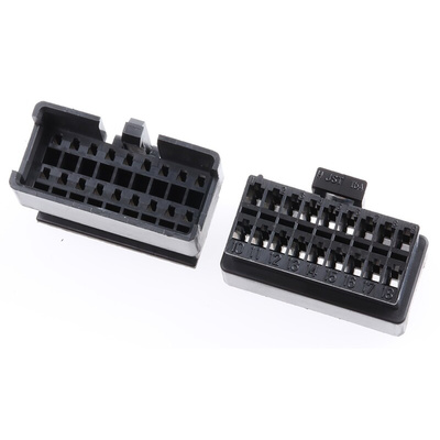 JST Female Connector Housing, 18 Way, 2 Row