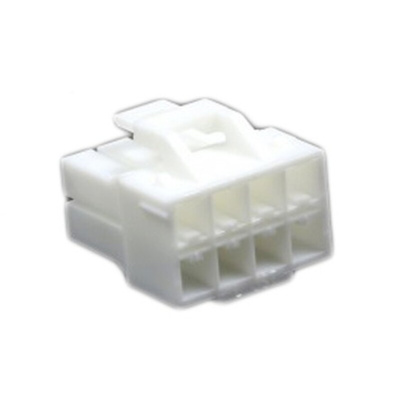 JST Male Connector Housing, 8 Way, 2 Row