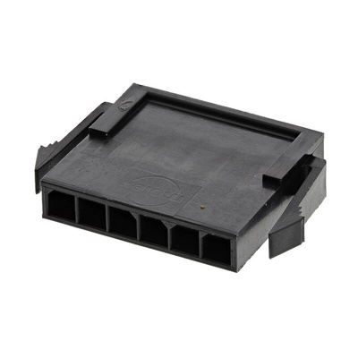 Molex, Micro-Fit 3.0 Male Connector Housing, 3mm Pitch, 6 Way, 1 Row