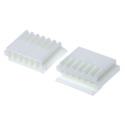 JST, NH Female Connector Housing, 2.5mm Pitch, 6 Way, 1 Row