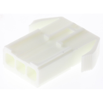 JST, EL Female Connector Housing, 3 Way, 1 Row