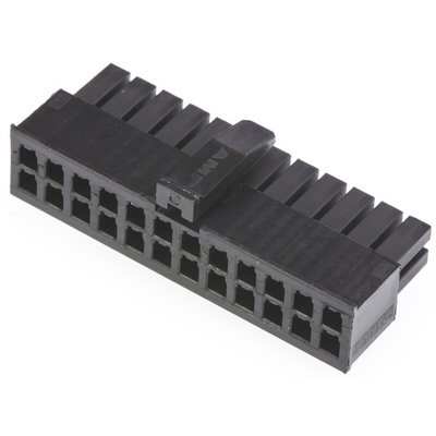 TE Connectivity, Micro MATE-N-LOK Female Connector Housing, 3mm Pitch, 24 Way, 2 Row