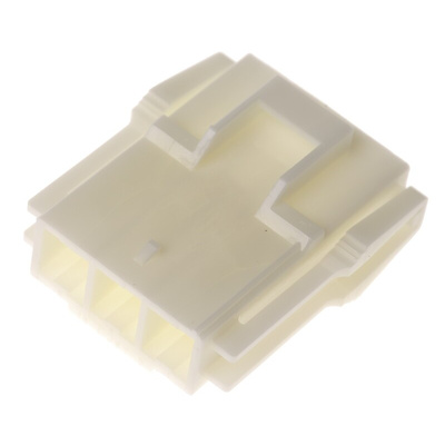 JST, VL Female Connector Housing, 6.2mm Pitch, 3 Way, 1 Row