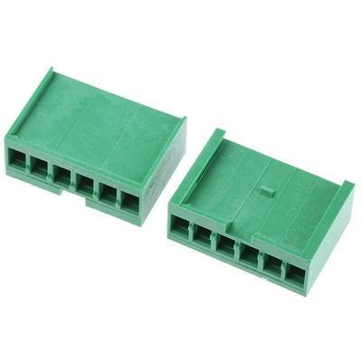 TE Connectivity, AMPMODU MOD I Female Connector Housing, 3.96mm Pitch, 6 Way, 1 Row