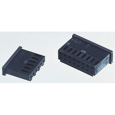 TE Connectivity, AMPMODU MOD II Female Connector Housing, 2.54mm Pitch, 15 Way, 1 Row