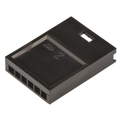 TE Connectivity, AMPMODU MOD II Female Connector Housing, 2.54mm Pitch, 6 Way, 1 Row