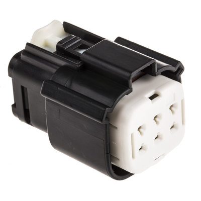 Molex, MX150L Female Connector Housing, 5.84mm Pitch, 6 Way, 2 Row
