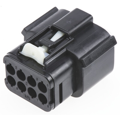 Molex, MX150L Female Connector Housing, 5.84mm Pitch, 8 Way, 2 Row