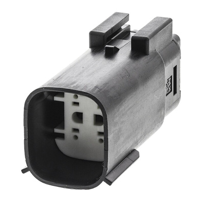 Molex, MX150L Male Connector Housing, 5.84mm Pitch, 4 Way, 2 Row