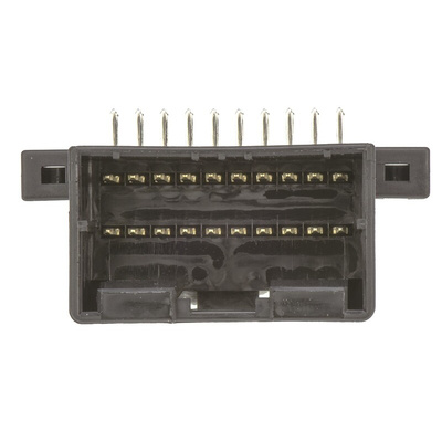TE Connectivity, MULTILOCK 040 Female Connector Housing, 2.5mm Pitch, 20 Way, 2 Row Right Angle