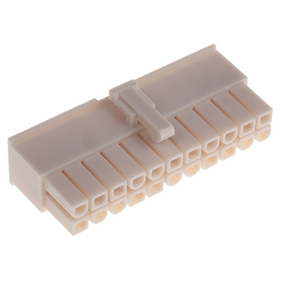 Molex, Mini-Fit Jr Female Connector Housing, 4.2mm Pitch, 22 Way, 2 Row