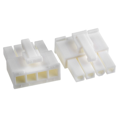 Molex, Mini-Fit Jr Female Connector Housing, 4.2mm Pitch, 4 Way, 1 Row