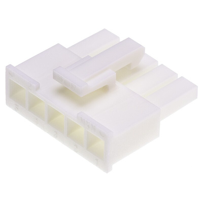 Molex, Mini-Fit Jr Female Connector Housing, 4.2mm Pitch, 5 Way, 1 Row