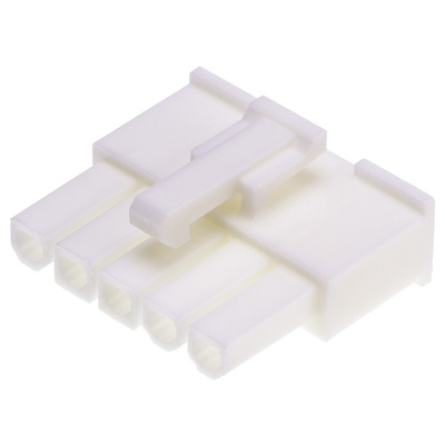 Molex, Mini-Fit Jr Female Connector Housing, 4.2mm Pitch, 5 Way, 1 Row